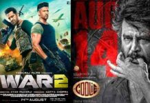 LATEST POSITION | 16 August, 2025 ‘WAR 2’, ‘COOLIE THE POWERHOUSE’ (HINDI DUBBED) OPEN TO LESS-THAN-EXPECTED RESPONSE, ‘MAHAVATAR NARSIMHA’ EXTRAORDINARY IN 3RD WEEK TOO