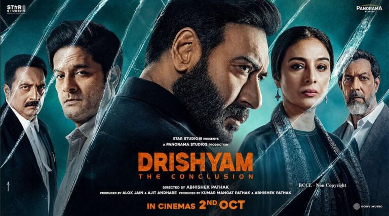 'DRISHYAM: THE CONCLUSION' 1ST WEEK COLLECTIONS OCTOBER 2-8, 2026 | 10 ...